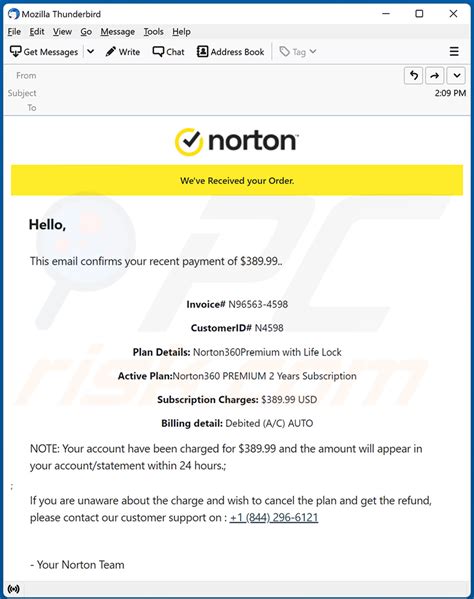 Norton scam email. Things To Know About Norton scam email. 